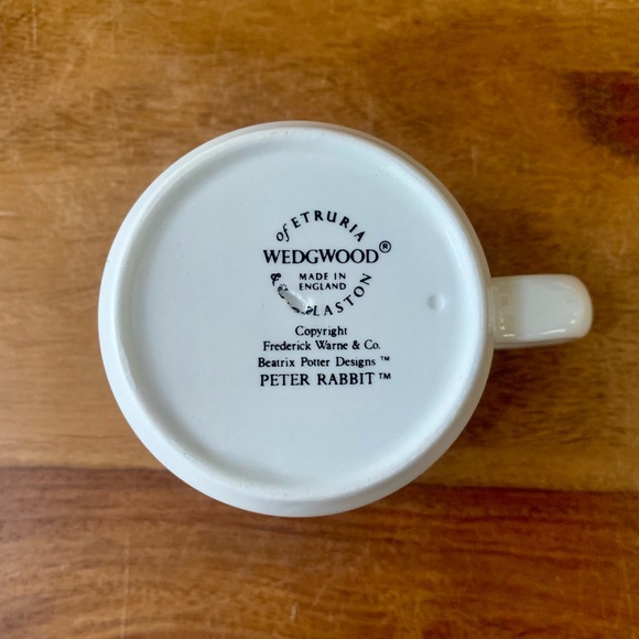 Beatrix Potter Peter Rabbit Wedgwood Plate Saucer & Cup - Picture 10 of 13